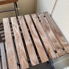 ⭐︎ベランダ⭐︎テーブル⭐︎イス⭐︎の画像