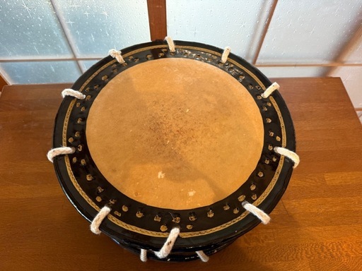 【GO-1652】締太鼓 和太鼓 和楽器 鼓 楽器 日本文化 伝統芸能