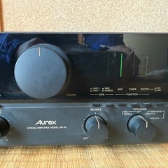 【GO-1653】Aurex 東芝 プリメインアンプ SB-66の画像