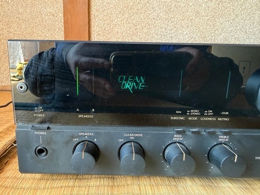 【GO-1653】Aurex 東芝 プリメインアンプ SB-66