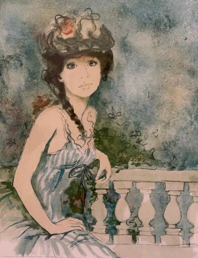 GERALDINE 版画 Bernard Charoy