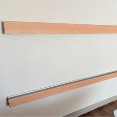 【2本セット　90cm】ウォールメイツ正規品　スリム長押 石膏ボードの画像