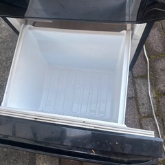 MITSUBISHI 冷蔵庫 ブラック 黒の画像