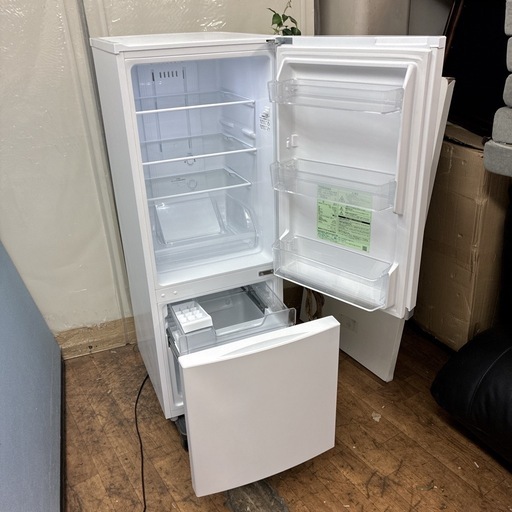 【?買取市場 6ヶ月保証】S145 ⭐  TOSHIBA ❘ 東芝 2ドア冷蔵庫 (153L・右開き）20年製 GR-R15BS ⭐動