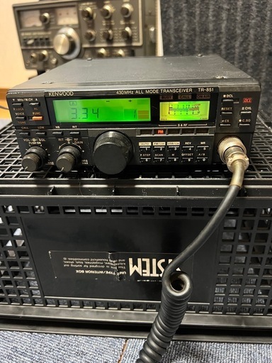 アマチュア無線機KENWOOD TR851Dジャンク！