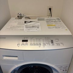【日程合う方優先】アイリスオーヤマ ドラム式洗濯機 本体　FLK832の画像