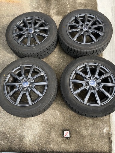 ☆2022年製山あり☆ グッドイヤー　アイスナビ7  185/60r16 タイヤ、アルミホイールセット一台分