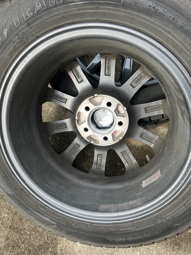☆2022年製山あり☆ グッドイヤー　アイスナビ7  185/60r16 タイヤ、アルミホイールセット一台分