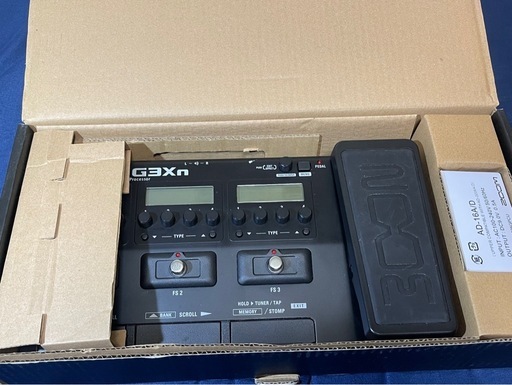 ZOOM G3Xn Multi-Effects ギター用マルチエフェクター