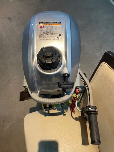 HONDA 2馬力 船外機 シルバー 【動作確認済み】