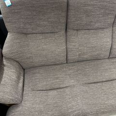 【ジャングルジャングル滋賀草津店】ジモティ来店特価!!　3人掛けソファー　ブラウン　J-2603170の画像