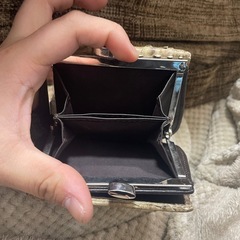 最終価格‼️美品‼️蛇革 パイソン ヘビ皮 折り財布の画像