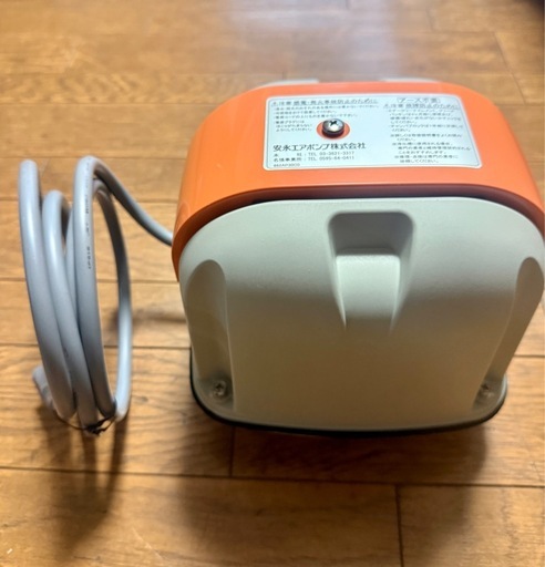 【未使用】安永エアポンプ AP-40 ブロワー 箱・付属品あり