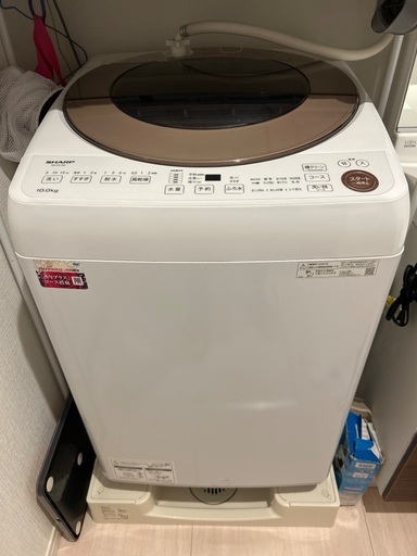 洗濯機　SHARP ES-GV10E 20年式