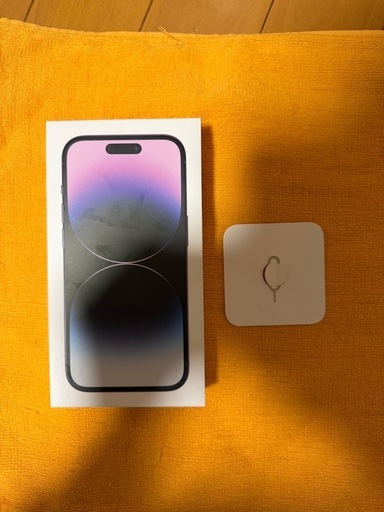 iPhone14Pro 128GB ディープパープル 本体 不具合なし 箱あり