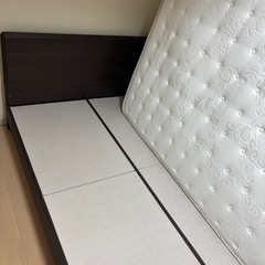 ダブルベッド　ベッドフレーム　NスリーププレミアムⅡの画像