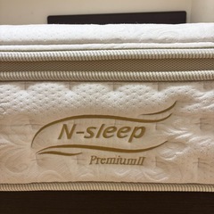 ダブルベッド　ベッドフレーム　NスリーププレミアムⅡの画像