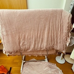  【美品】セミダブル布団4点セット 冬用カバー付 1000円希望者にはこたつ布団もプレゼントの画像