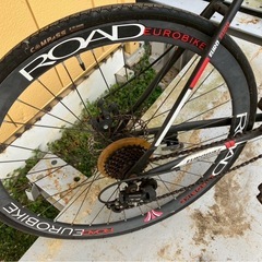 EUROBIKE XC550 車体 本体 事故車 ユーロバイク ロードバイク SHIMANO シマノ の画像