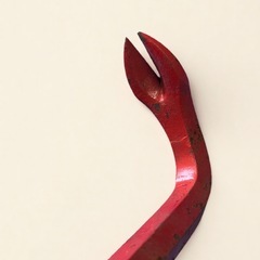 播州三木市 バール 750mm 守沢製作所 金物屋整理品 鉄棒 の画像