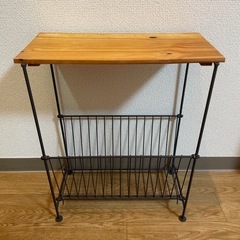 レコードラック　マガジンラックの画像