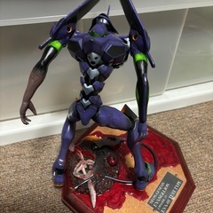 【エヴァンゲリオン初号機　全塗装・改造プラモデル・ジオラマ改造品】の画像
