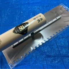 ［まとめ売り］カネ力 播州三木市 本焼 クシ目 270mm 本職用 左官鏝 クシ目ゴテ こて 東京 最高級 6本セット 大量 まとめて の画像