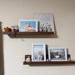 　IKEA　壁掛け棚　壁掛けインテリアの画像