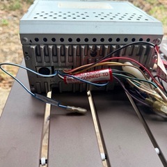 eclipse E3304cmt カーオーディオ シルバー 配線付きの画像