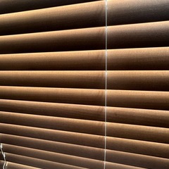 木目調ブラインドの画像