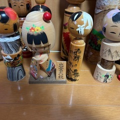 こけしまとめ売りの画像