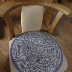 天板サイズ2通りで使えるダイニングセットの画像