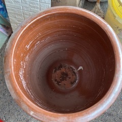 瓶　茶色　大きめ　渋めの画像