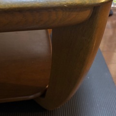 カリモク　ローテーブルの画像