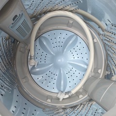 f●t■【2024年製/美品】Hisenseハイセンス・全自動洗濯機5.5kg【HW-K55E】ステンレス槽・ホワイト【商品頻度わずか】の画像