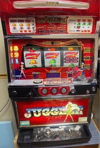 ジャグラーガール実機　現状
