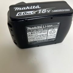 美品✨マキタ18V6.0Ahバッテリーの画像