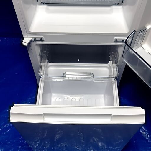 ★クリーニング品　1ヵ月間動作保証付き★シャープ　SHARP 2ドア冷凍冷蔵庫　179L SJ-D18H-W 2022年製★1オーナー　美品 ☆クリーニング品 1ヵ月間動作保証付き☆シャープ SHARP 2ドア冷凍