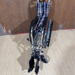 C2314 松永製作所 自走型車椅子 車イス 折りたたみ可能の画像