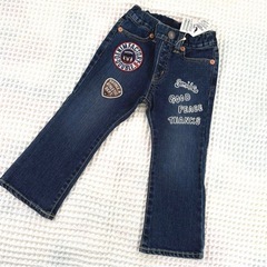 【新品破格】mikihouseDOUBLE.Bデニムパンツ 100定価9000の画像