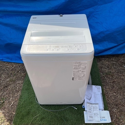 【超美品】2024年製 Panasonic 洗濯機 5kg 保証あり 即使用OK