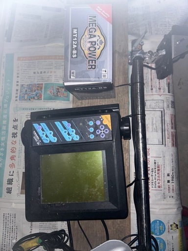 ホンデックス魚探探知機