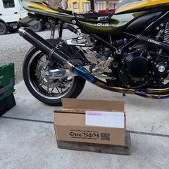 z900rs スリップオンマフラー
の画像