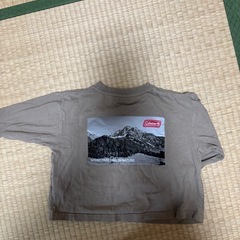 Coleman 120センチ　長袖カットソーの画像