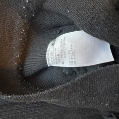 XL　ユニクロ　リブニットパンツの画像