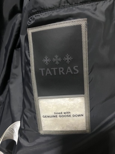 TATRAS レザーダウンジャケット
