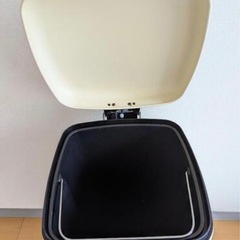 ゴミ箱 30L　角型　アイボリーの画像
