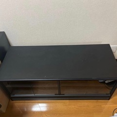 2026.8まで　テレビボード　黒の画像