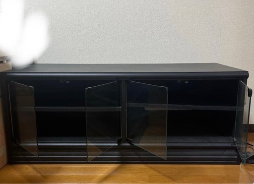2026.8まで　テレビボード　黒