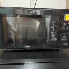Haier 電子連　レンジの画像